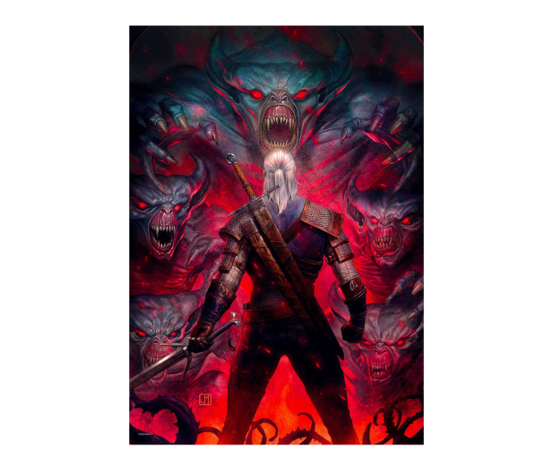 Good Loot Comic Book Puzzle: The Witcher (Wiedźmin) Corvo Bianco - 1503936 - zdjęcie 4
